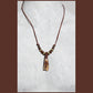 Antiqued Buffalo Tooth Pendant
