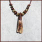 Antiqued Buffalo Tooth Pendant