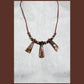 Antiqued Buffalo Teeth Necklace