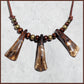 Antiqued Buffalo Teeth Necklace