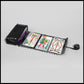 Black Hand-stitched leather Tarot bag