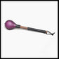 12” Purple Deer hide “3-sided” rattle