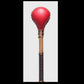12” Red Deer hide “teardrop” rattle