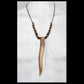 “Web of Wyrd” Deer antler necklace