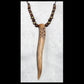 “Web of Wyrd” Deer antler necklace