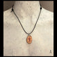 Handcarved Deer antler Creativity bindrune necklace